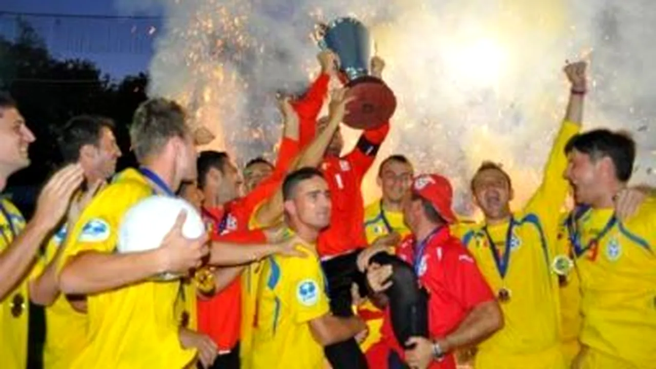 România este din nou campioana Europei la minifotbal