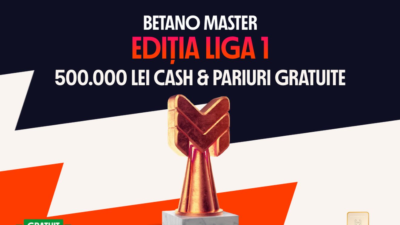 ADVERTORIAL | Fii maestrul Betano Master și câștigă 500.000 Lei Cash