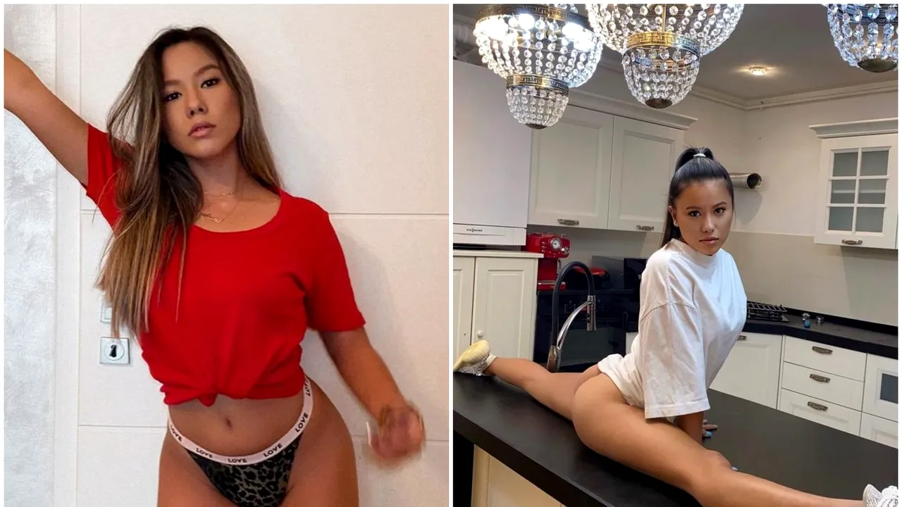 Asiana Peng, o fostă gimnastă din lotul României, face senzație pe Instagram cu acrobațiile postate! „Iubesc și sunt iubită!” | GALERIE FOTO