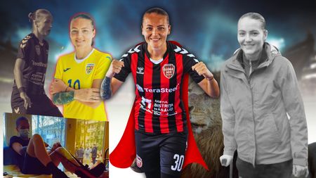 Superwoman! A trecut peste o accidentare care a ținut-o departe de teren un an, iar acum a revenit la națională. Povestea fantastică a sportivei din România: „Am învățat din nou să merg” | EXCLUSIV