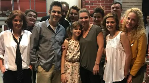 FOTO | „Jake și femeile lui”. Simona Halep s-a întâlnit cu Ștefan Bănică jr la teatru. Ce mesaj i-a transmis artistul