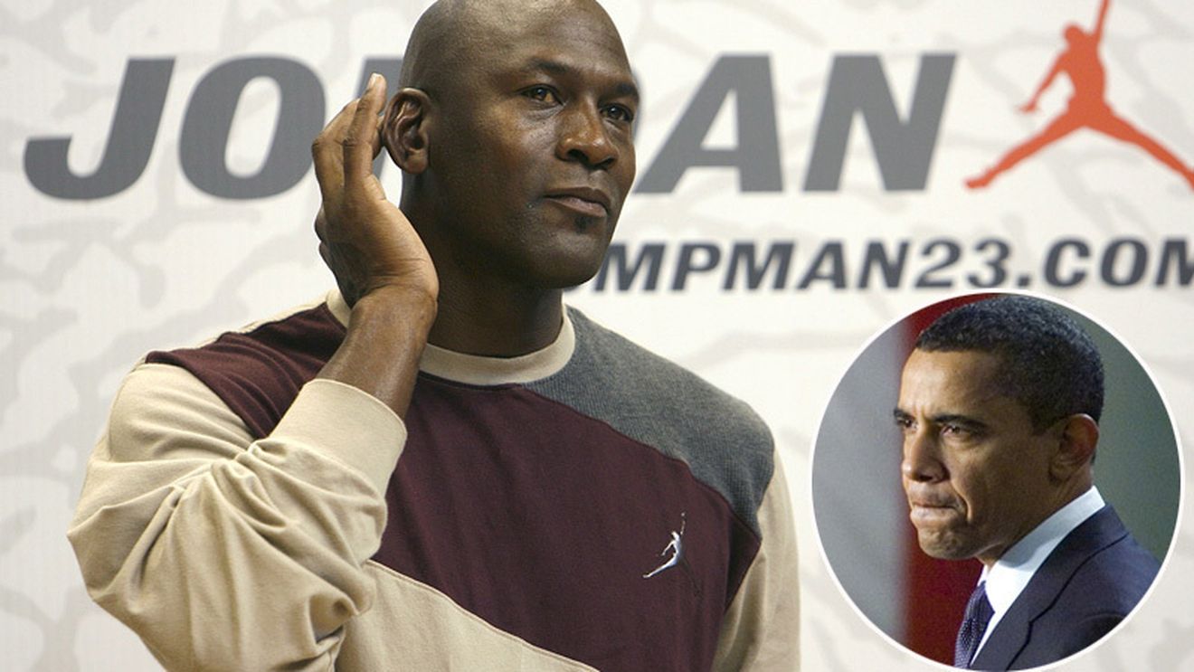 Michael Jordan a șocat un fost jucător de fotbal american: "Chiar ai vrut să spui asta? Președintele Statelor Unite este bâtă?"