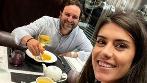 Sorana Cîrstea s-a întâlnit din întâmplare cu un bărbat cunoscut pe aeroportul din Doha. Ce a urmat: „Din greșeală s-a întâmplat asta!" FOTO