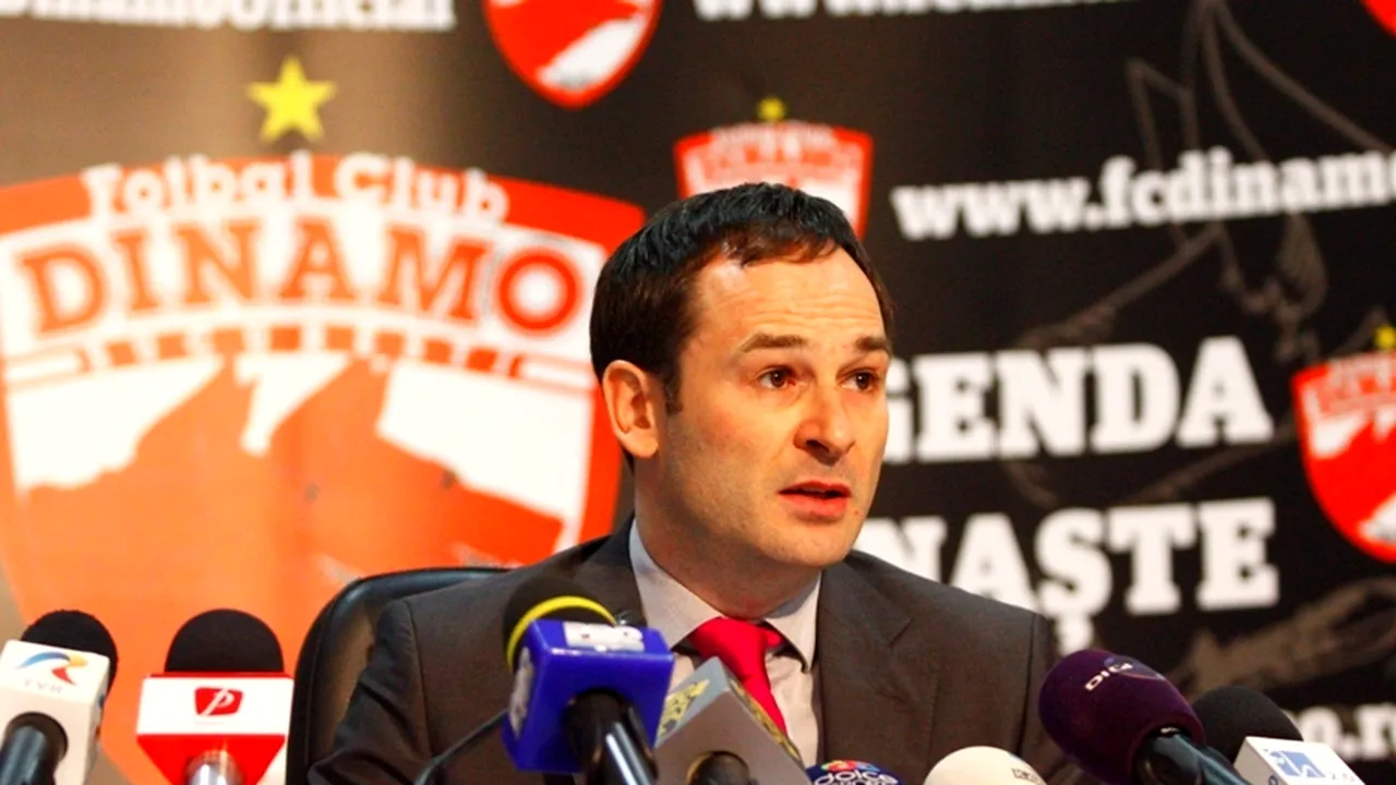 Ionuț Negoiță susține că este dispus să vândă Dinamo: 