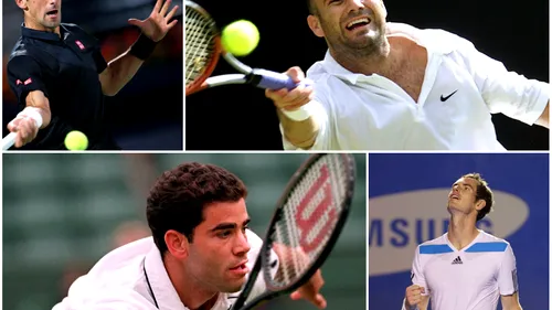 Agassi și Sampras se întorc pe teren. Legendele fac spectacol de Ziua Mondială a Tenisului