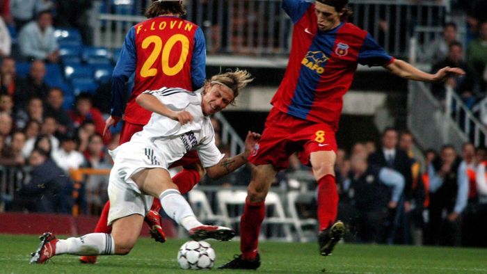 "Hei, Lovin". Cum i-a dat tricoul David Beckham pe Bernabeu: "Ne-am pupat şi ne-am urat baftă"