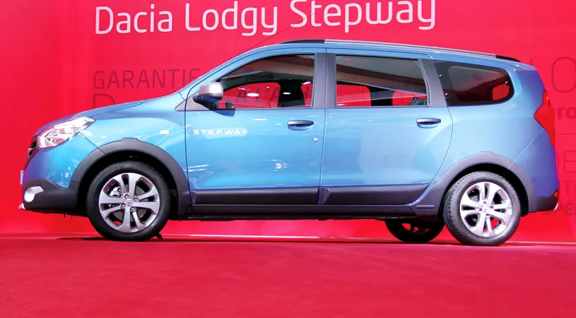 Dacia Lodgy Stepway, mașina de familie care face tranziția spre crossover, a fost dezvăluită la Salonul Auto de la Paris