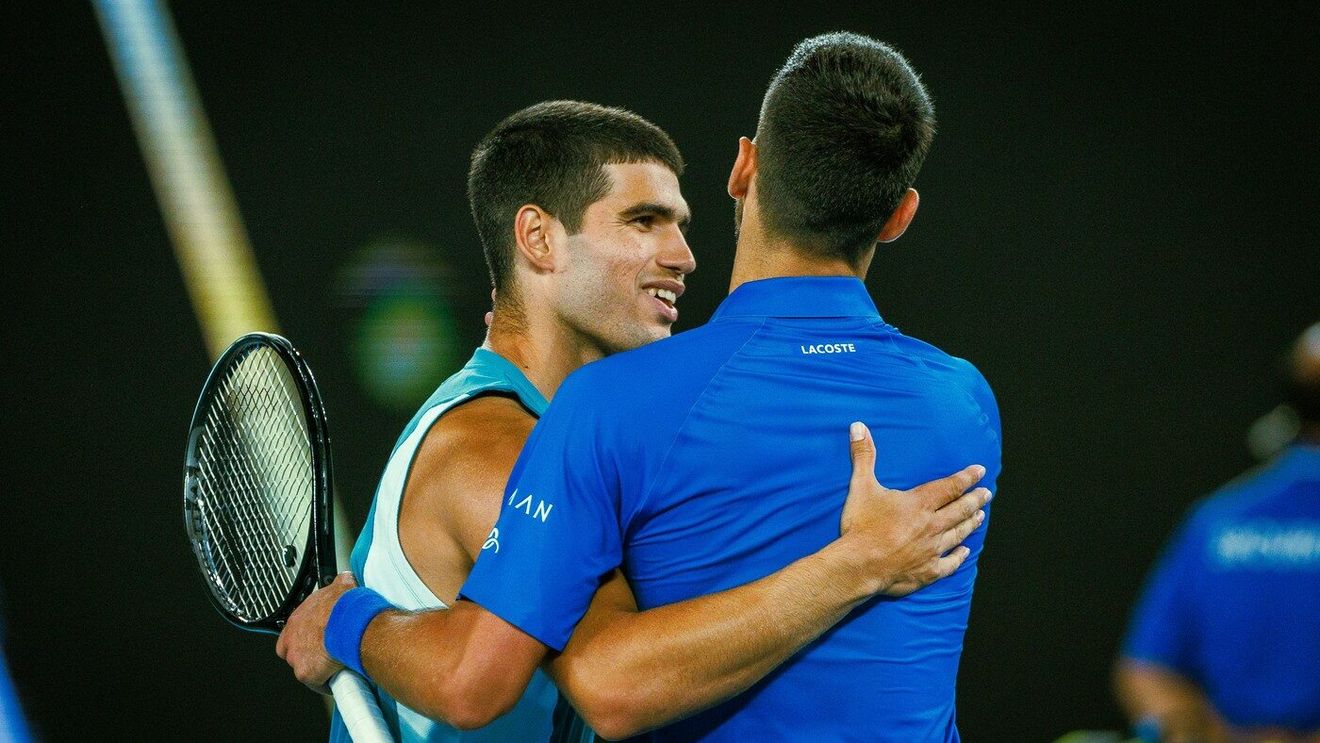 Novak Djokovic l-a învins pe Carlos Alcaraz. Victorie imensă a sârbului la Australian Open