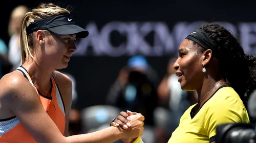 Complezență sau sinceritate? Cuvintele Mariei Șarapova, imediat cum a aflat că nu va mai juca cu Serena: „Asta îi urez!”