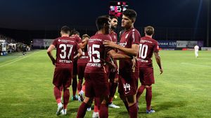 Mesaje uluitoare: fotbalistul lui CFR Cluj se milogește de staff-ul lui Adrian Mutu să îi pună o vorbă bună pentru a fi transferat la Rapid!