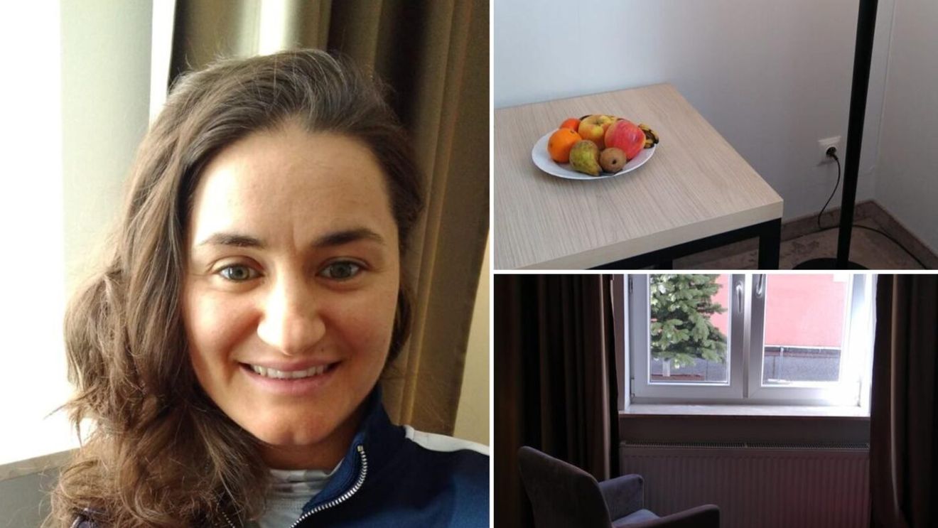 Imagini în exclusivitate cu Monica Niculescu în carantina din Radom. Sportiva ratează barajul cu Polonia din Fed Cup | GALERIE FOTO