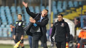 Ovidiu Burcă și-a scos fotbaliștii la raport după UTA - Oțelul 2-0: „E greu așa! Nu ne așteaptă nimeni”. Ce spune despre situația financiară