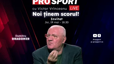 ProSport Live, o nouă ediție premium pe prosport.ro! Dumitru Dragomir e pregătit să dea cele mai bune ponturi în Superliga lu’ Mitică