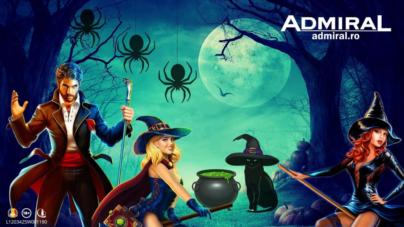 (P) Te așteptăm la “Trick or Treat” pe admiral.ro de Halloween