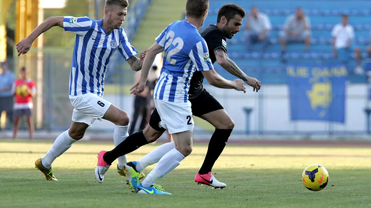 CSMS Iași - FC Voluntari 0-1. Echipa lui Ganea urcă pe 5 în play-out. Adrian Bălan a marcat singurul gol, Bolubovic a ratat un penalty