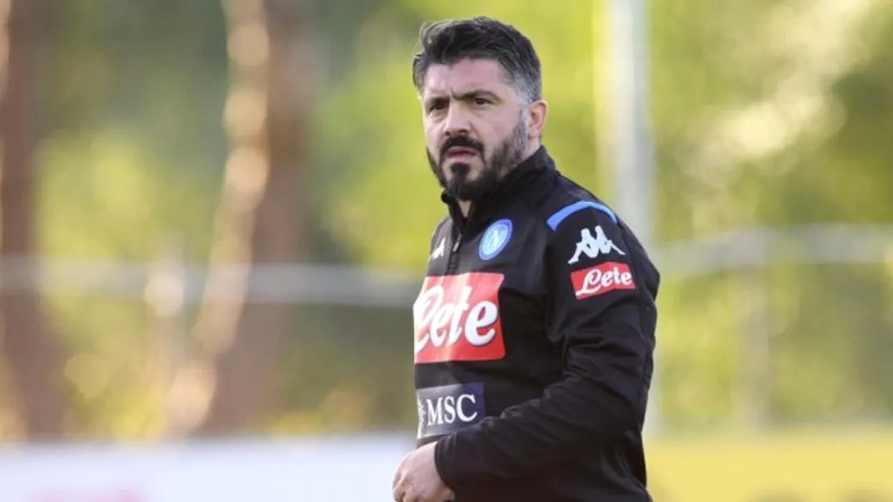 Antrenorul lui Napoli a sărit la „bătaie” într-un restaurant! Cine a avut curajul să îi facă o farsă lui Gattuso | VIDEO