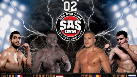 3 coloși din Glory se bat joi la Bamboo în Gala "SAS GYM"
