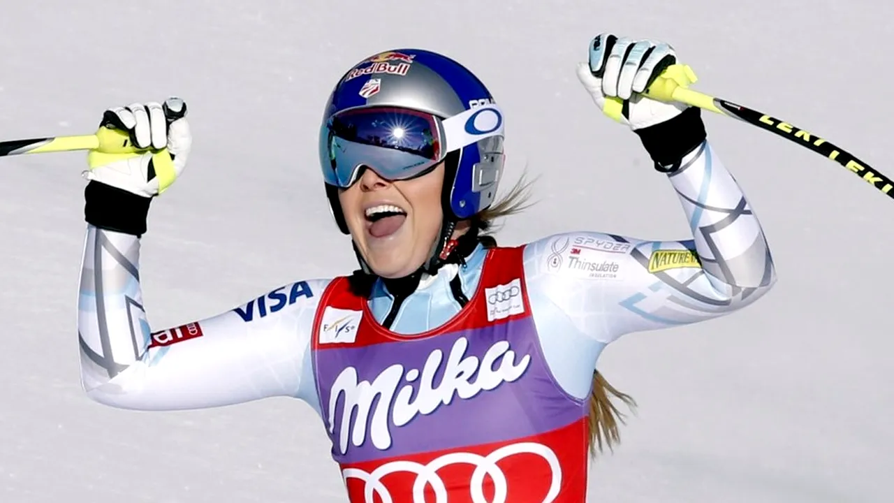 Lindsey Vonn a stabilit un nou record în Cupa Mondială la schi alpin. Care este noua țintă a americancei