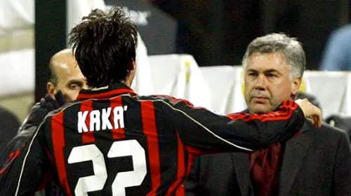 Chelsea are undă verde pentru Kaka! Ancelotti e gata să-l reinventeze pe brazilian!