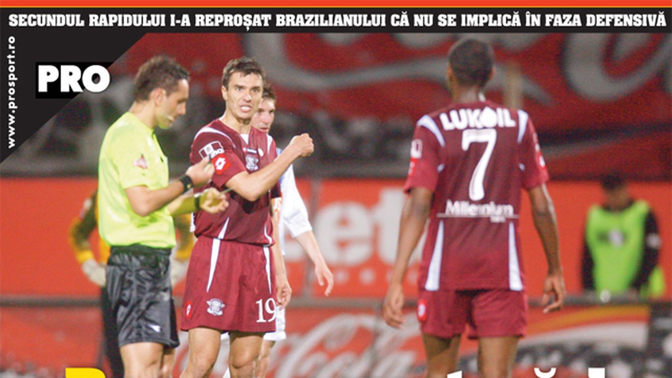 Pancu ține vestiarul la Rapid!