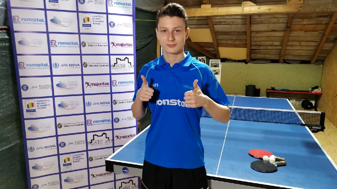 Darius Movileanu, campionul mondial la tenis de masă care cântă în corul bisericii!