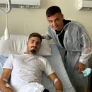 Dragoș Iancu, vizitat la spital de Valentin Țicu! Ce cere fotbalistul de la Hermannstadt și ce-și amintește din momentele de coșmar: „M-a durut rău. M-au adormit la spital”