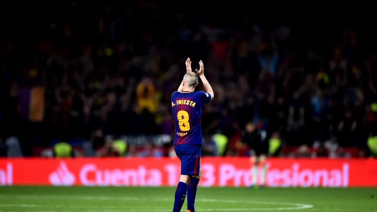 Andres Iniesta ar putea reveni la Barcelona! Fostul căpitan al catalanilor a făcut anunțul: „Mi-ar plăcea să mă întorc acolo”