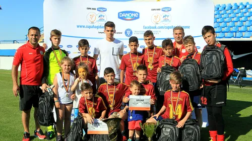 Luceafărul Cluj a caștigat Cupa Hagi Danone! Puștii de 12 ani sunt neînvinși în țară și vor juca pentru România la Mondialul Danone Nations Cup din New York