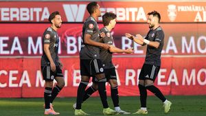 UTA - Oțelul 0-4, în etapa 13 din Superliga. Oaspeții au dat recital după pauză, în fața unei echipe care a jucat în inferioritate