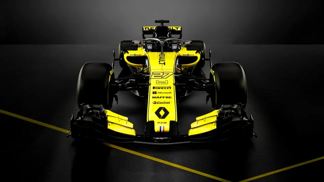 FOTO | Renault și-a prezentat monopostul pentru noul sezon al Formulei 1. Francezii se bazează pe Sainz și Hulkenberg la grila de start