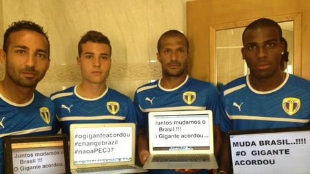 Brazilienii Petrolului Ploiești, solidari cu protestatarii de la Rio de Janeiro