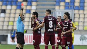 Rapidiștii, derutați după meciul cu Petrolul Ploiești: „Am jucat în 7-8 oameni, nici nu mai știu”. Critici la adresa arbitrului