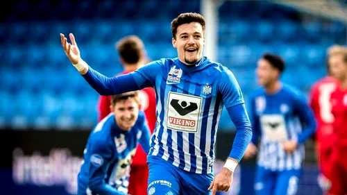 Adi Petre, din nou la înălțime în Danemarca! VIDEO | Internaționalul U21 a înscris la zece minute după ce a fost introdus, iar Esbjerg e pe loc de Europa League