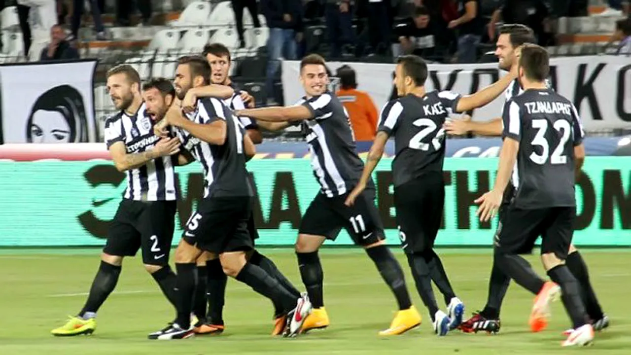 VIDEO | Meci perfect pentru Raț: a marcat două goluri pentru PAOK. Fundașul nu mai marcase din decembrie 2010