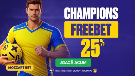 ADVERTORIAL. 250 RON Champions FREEBET