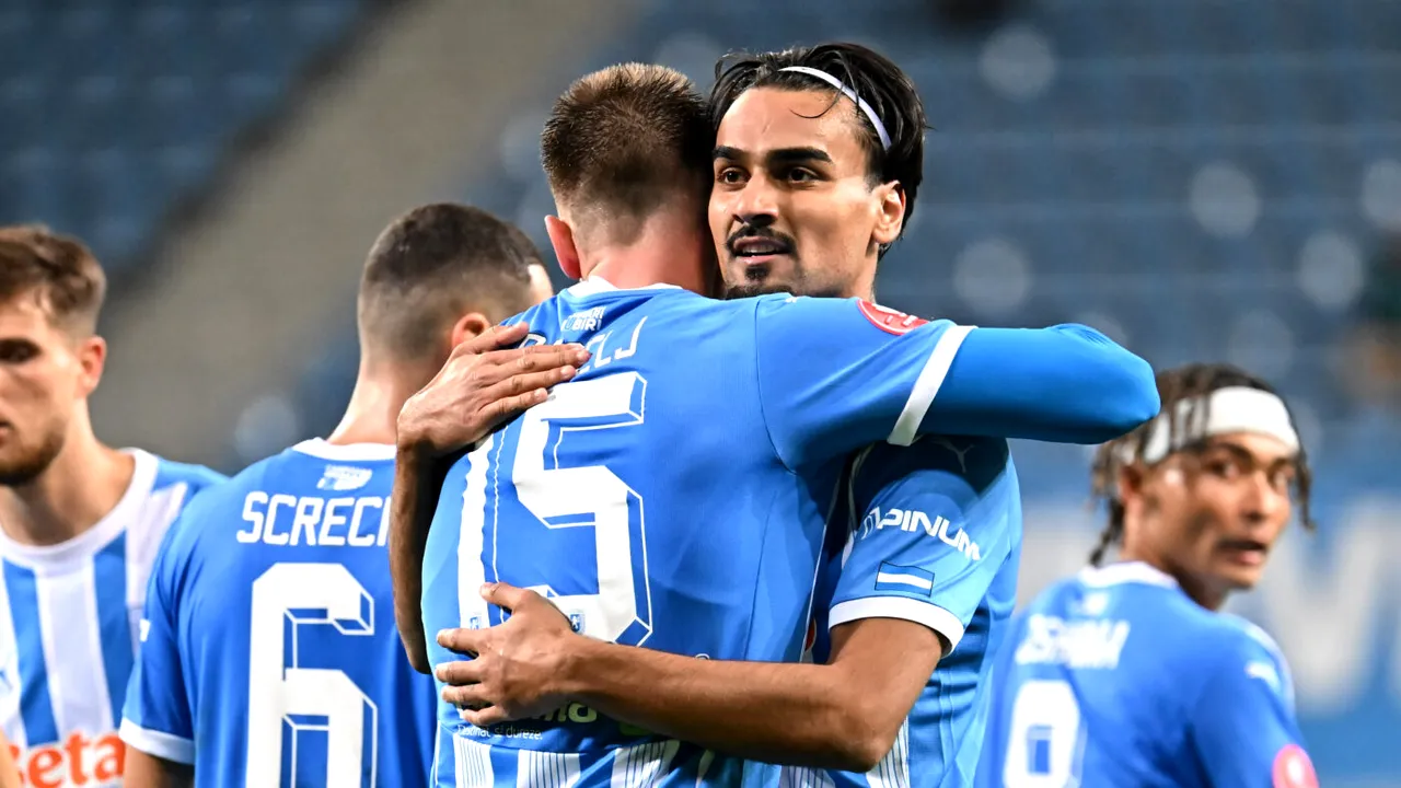 Universitatea Craiova – Unirea Slobozia 2-0, Live Video Online în a 11-a etapă din Superliga. A început a doua repriză