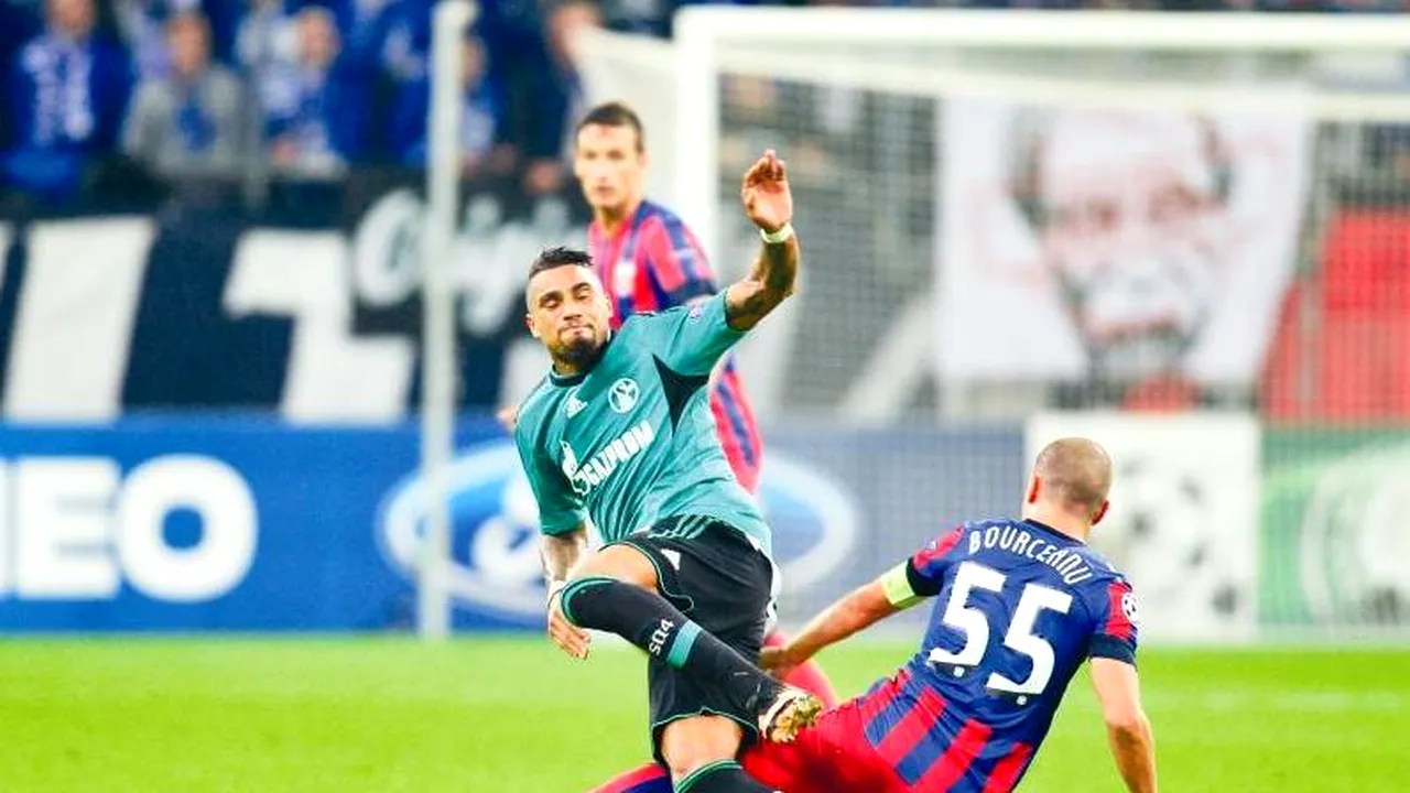 Bourceanu vs Boateng! Cifrele care l-au făcut pe starul lui Schalke să exclame: 
