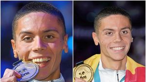Ce sumă primește David Popovici pentru cele două titluri de campion mondial! MTS și COSR îl premiază + „Și primarul intenționează să-i ofere o bursă” | EXCLUSIV