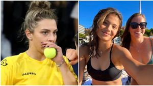 Jaqueline Cristian, eliminată de prietena Emmei Răducanu în „optimile" turneului de la Linz! Românca a revenit degeaba de la 2-5 în setul al doilea