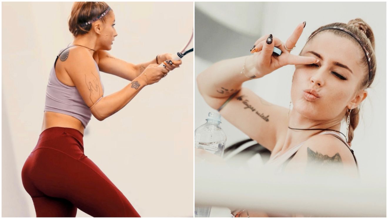 Rebela tenisului românesc le dă peste nas criticilor ei: „Încă îmi lucrez bicepsul!" GALERIE FOTO