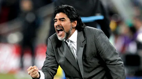 Cum ar fi asta?** Maradona visează să antreneze în Anglia: „Aș accepta imediat o ofertă din Premier League”