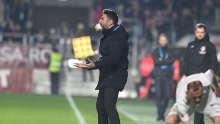 Adrian Mutu, supărat pe jucătorii săi după Sepsi - Rapid 2-0: „E o problemă, motivația trebuie să fie interioară”. Ce a spus despre gafa lui Moldovan și despre penalty-ul ratat de Săpunaru