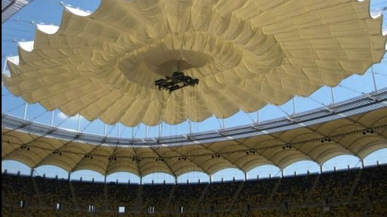 SUPER FOTO** Așa arată primul stadion acoperit din România! National Arena e aproape gata