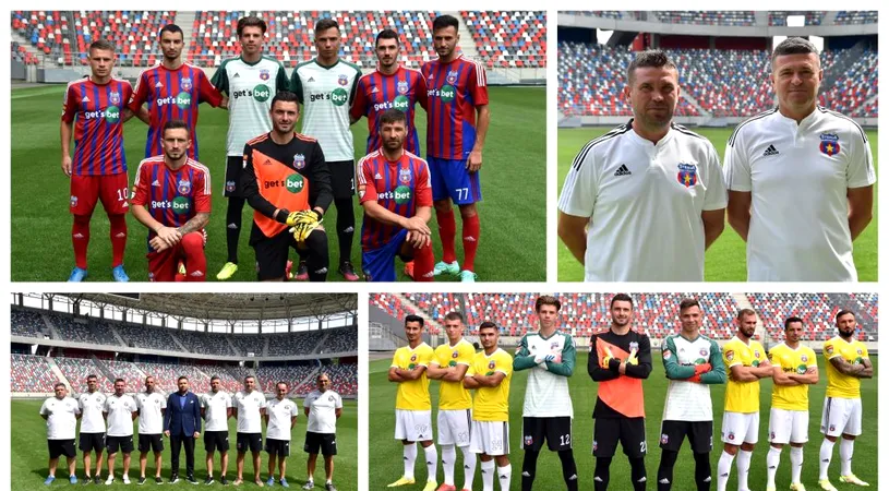 VIDEO | Steaua și-a prezentat oficial noul echipament de joc, produs de Adidas! Cel vechi a fost ”predat” altor jucători