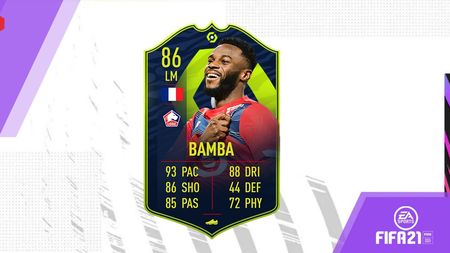 Jonathan Bamba este jucătorul lunii din eLigue One! Ce atribute a primit mijlocașul din partea Electronic Arts