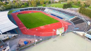 Stadionul, abandonat după 110 ani de când a găzduit finala Cupei. Arată ca după Cernobîl: șobolanii și vulpile au distrus tabela de marcaj
