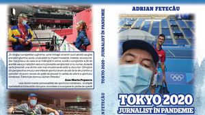 Adrian Fetecău, o nouă apariție editorială! A scris volumul "Tokyo 2020. Jurnalist în pandemie", povestea Jocurilor Olimpice din Japonia