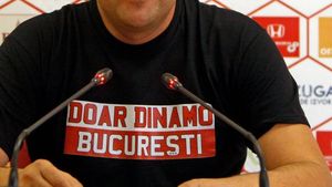 "Doar Dinamo București" la conferința de presă dinaintea meciului cu Concordia! Ofițerul de presă al lui Dinamo le-a reamintit rivalilor de un moment dureros