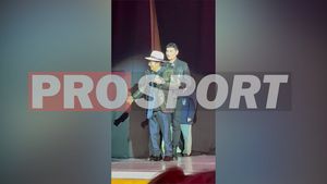 Cristi Borcea, urcat pe scena de la Sala Palatului de celebrul Al Bano: „Il grande capo de la Dinamo”. Ce au făcut cei doi cu o zi înaintea spectacolului | VIDEO EXCLUSIV
