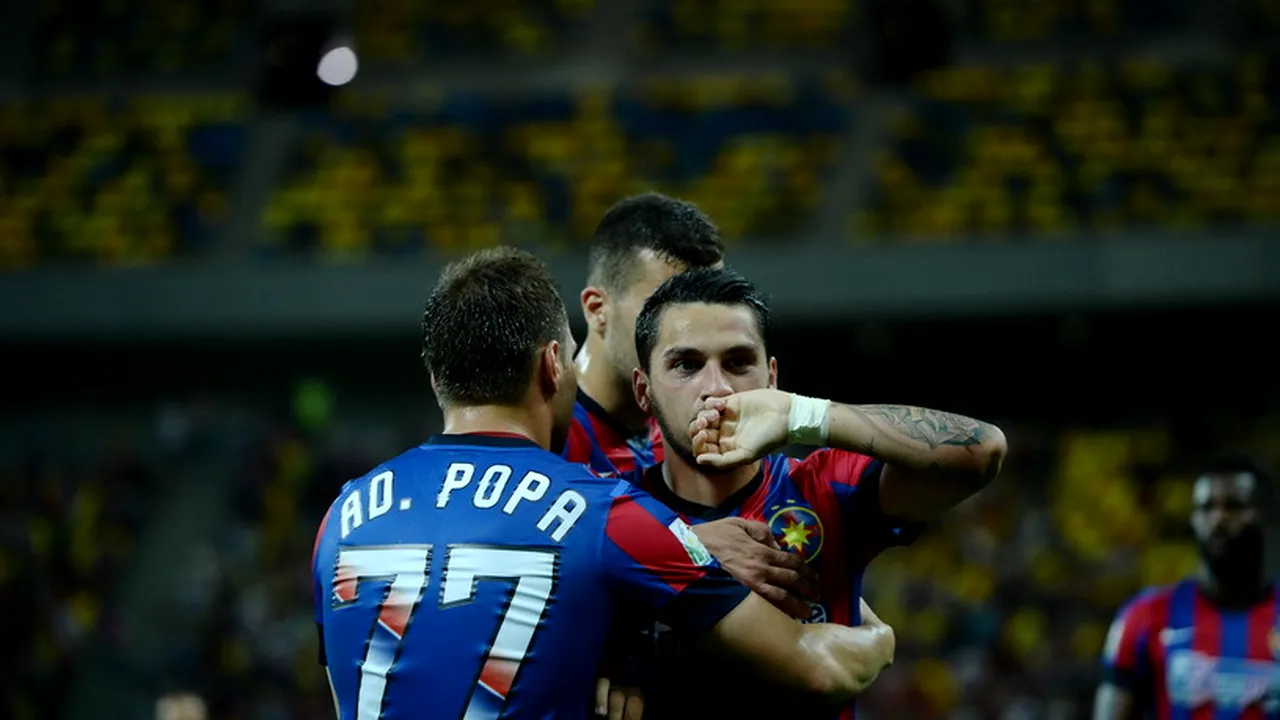 Eroul finalului de sezon pentru Steaua, Nicușor Stanciu mulțumește fanilor: 